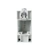 Delixi Electric DZ47X Series 10A Three-Pin DIN Rail Cabinet Module Socket