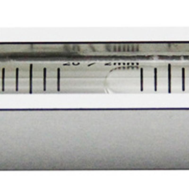 Ergonomic Portable 90mm Professional Bubble Level Gauge In Black Silver Color For Accurate Measurement In Any Environment