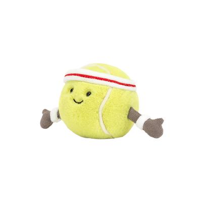 Jellycat Fun Sports Series Tennis Cute Doll Plush Doll 10cm Tall