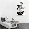 Flower Cafe PVC Stickers Wall Stickers Living Room Decoration