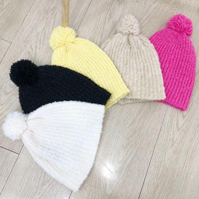 Damen Winter Täglich Drop Alpaka Pelz Mütze