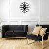 40 CM Premium Metal Wall Clock with Silent Quartz Movement Open Frame Round Design Modern Wall Clock
