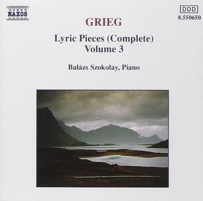 CD EDVARD GRIEG - Edvard Grieg GRIEG: Lyric Pieces, O 8550650 Non Japan Classical Used