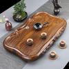 Handun Minimalist Ebony Wood Tea Tray