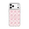 Applicable to Apple 17 mobile phone case, advanced sense 16 replaceable back plate 15promax magnetic mobile phone case, light pink pattern