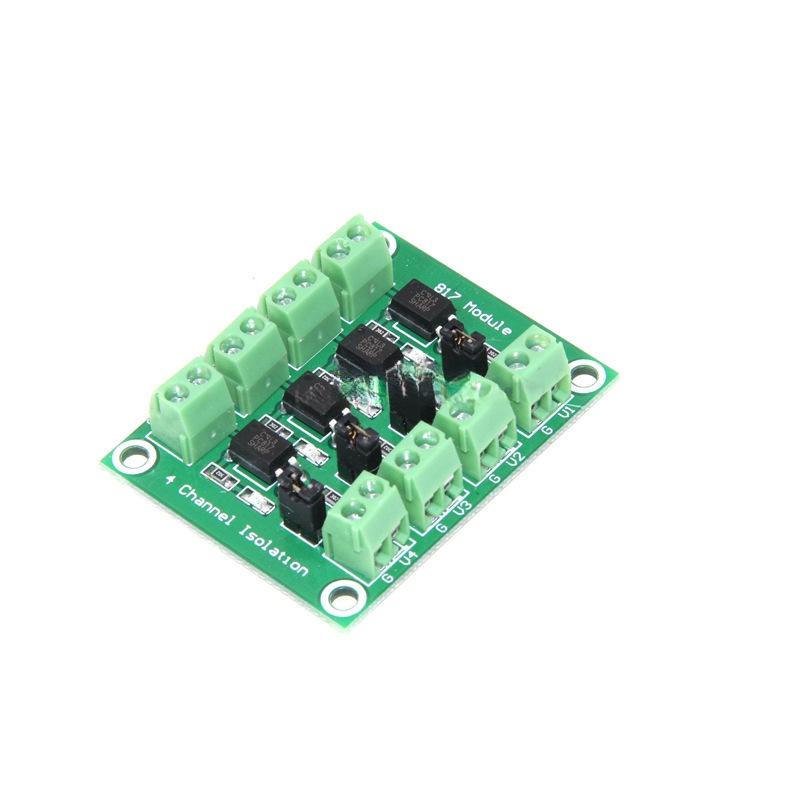 817 Optocoupler Voltage Isolation Board - 2/4 Channel Photoelectric Control Module