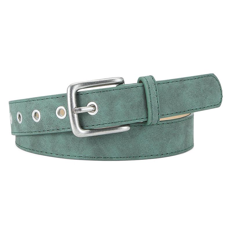 2024 New Women's Frosted Texture PU Pin Buckle Belt - High-End, Versatile and Decorative.