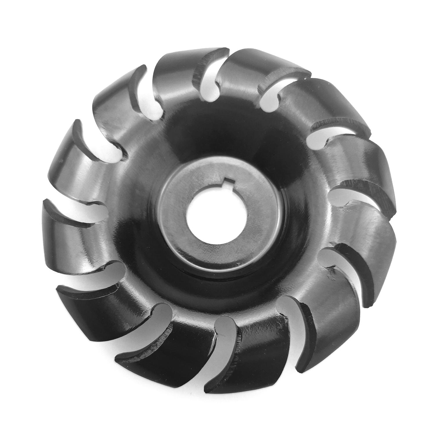 

Марганцевая сталь, 90 мм, 12 зубьев, диск для резьбы по дереву, 16 мм, шлифовальный диск, формовочный диск для угла 100 115 чёрный