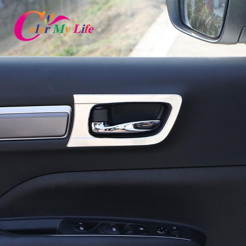 

Color My Life 4Pcs/Set Stainless Silver