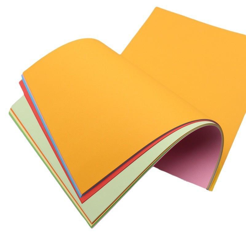 A4 Origami papír: 10 barev, 50 listů, DIY řemesla, dětský ruční papír, průsvitný.