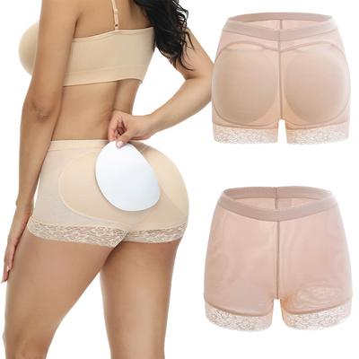 1 Pcs Padded Panties Push Up Boyshorts Women's Seamless  Underwear Butt Panties Buttocks Booty Lifte Hip Enhancer Body Shaper