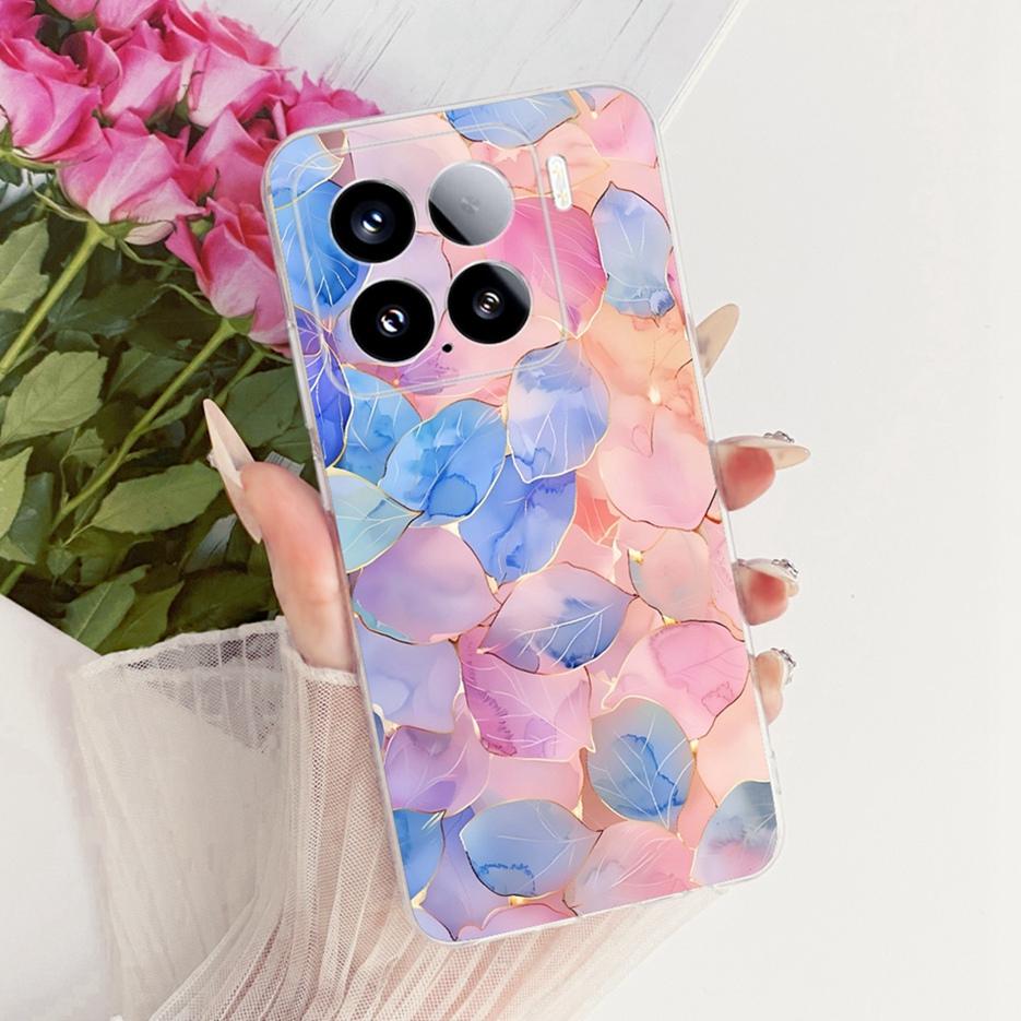 For Xiaomi Mi 15 Pro 5G Case Luxury Butterfly Painted Cover Soft Silicone Phone Case For Xiaomi 15 Pro Mi15 Pro 5G Fundas Bumper