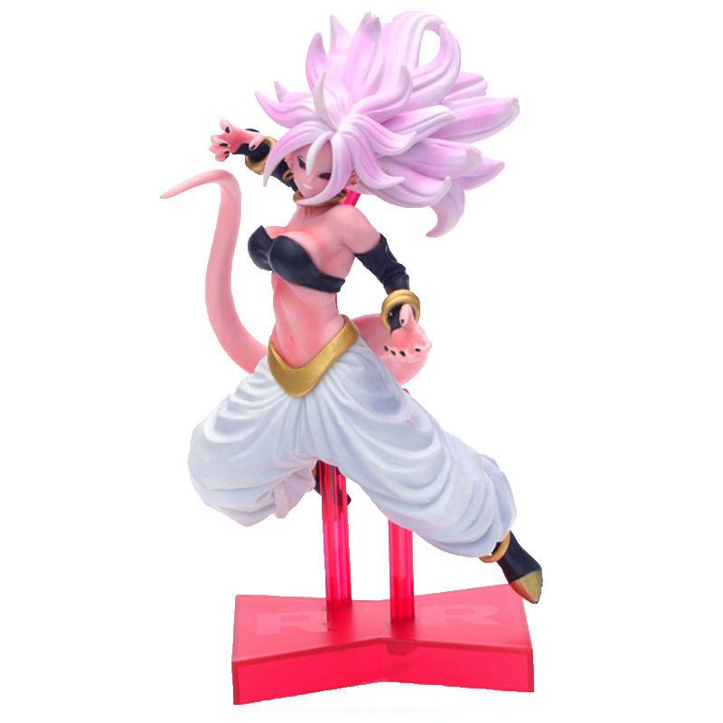 FigureCrazy Cell Figure Ultimate Shape Dragon Ball Z Goku Battle Soldiers Cell DBZ Figure Brush PVC Action Figure Collect Toy
