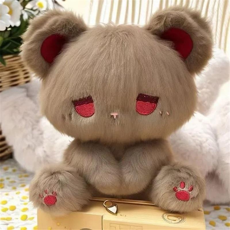 Cute and silly doll, high-looking plush toy, cartoon sitting doll, claw machine, emo kitten friend