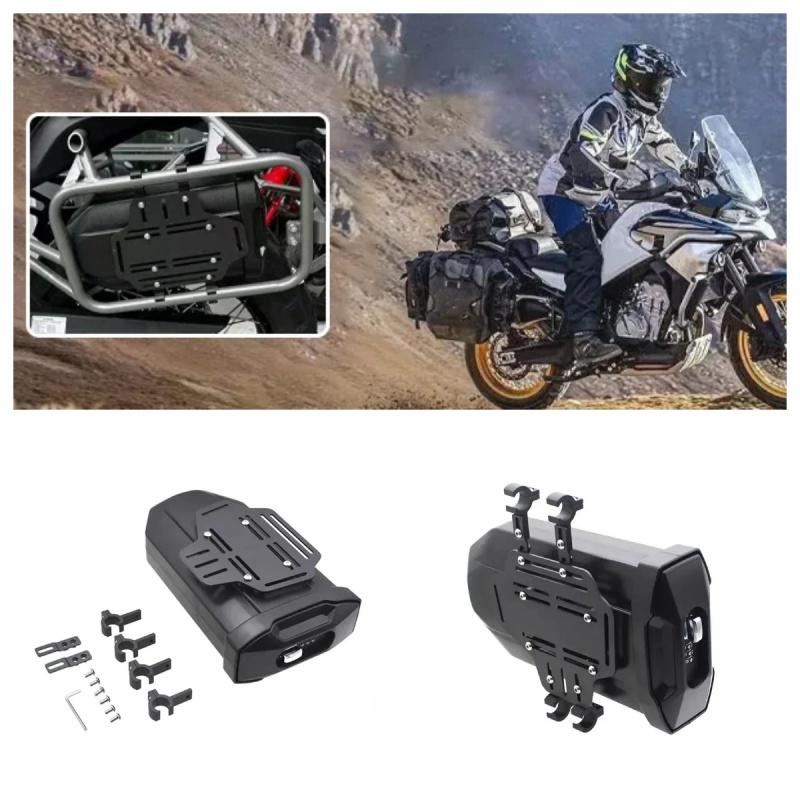 Fit For CFMOTO MT800 800MT 650MT 450MT 800 650 450 MT Universal Motorcycle Toolbox Concealed 3.8 Liters Storage Box Accessories