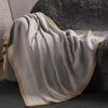Nordic Ins Style Knitted Blanket Casual Sofa Cover Blanket Plane Office Nap Camping Leisure Soft Shawl Blanket Small Bed Cover