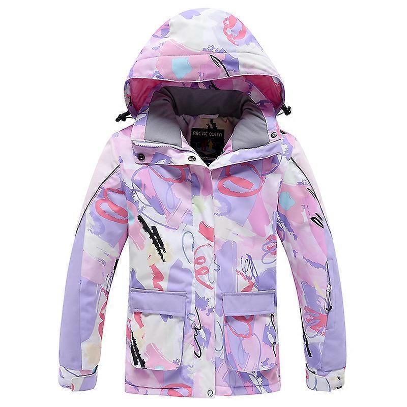 Winter -30 Children Ski Suit Professional Skiing Snowboarding Kids Jacket and Pants Warm Waterproof Snow Suit - 1022 Set