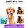 Dogs & CatsTeeth Cleaning Wipes, Pet Dental Finger Wipes for Disposable Gentle Teeth Cleaning Pads ToothBad BreathRemove Plaque