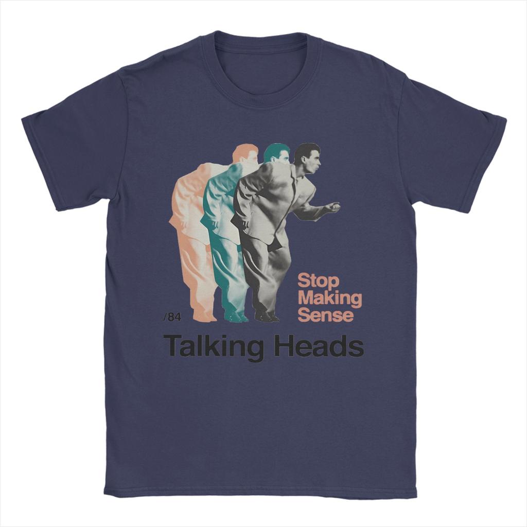 Unisexs TShirts Talking Heads Stop Making Senses Funny Cotton Tee Shirt Short Sleeve T Shirts O Neck Clothing New Arrival