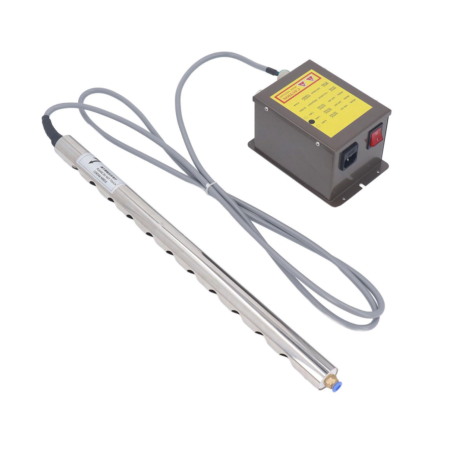 

Ионизирующая воздушная планка Антистатический ионизирующий стержень Стержень для электростатического устранения для оборудования с выходной мощностью 5,6 кВ 500mm