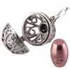 Stainless Steel Bone Ash Pendant Hollow Flower Memorial Locket Pendant  for Human and Pet Ashes