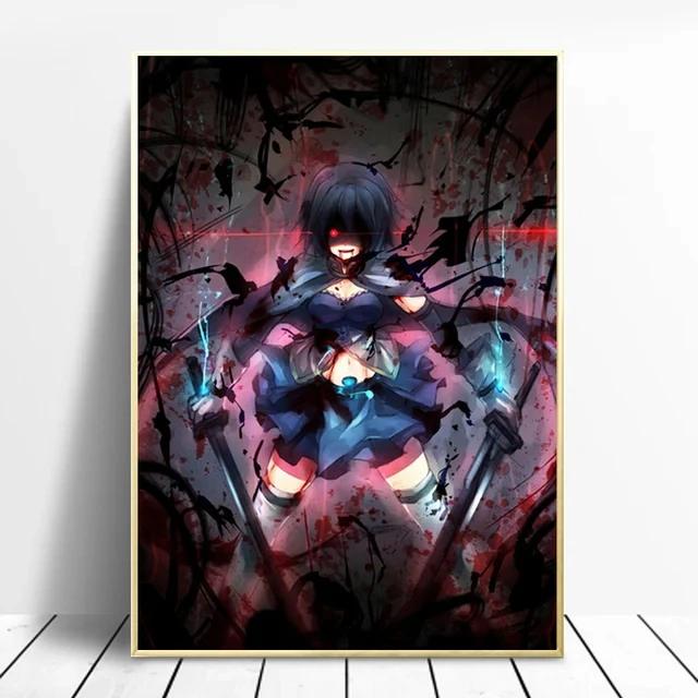 Puella Magi Madoka Magica Ιαπωνικό Άνιμε Κινούμενα Σχέδια Αφίσες Εκτυπώσεις Τέχνη Τοίχου Ζωγραφική σε καμβά Εικόνα για Σαλόνι Διακόσμηση Σπιτιού