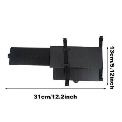 Neuer Auto-Sonnenschutz zum Herunterziehen & Seiten-Sonnenschutz Blendschutz-Erweiterung 31*13cm Schwarz