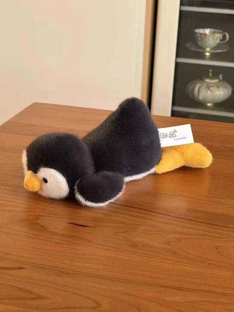 Plush Doll Lying Posture Animal Plush Toy Penguin Elephant White Duck Plush Doll
