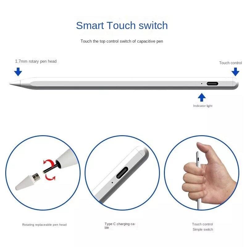 Universal Stylus Capacitive Touch Pen for  Galaxy Tab S3 S2 S4 S5E S6 Lite A A2 A6 A7 A8 S E 9.6 8.0 Tablet Phone Pencil