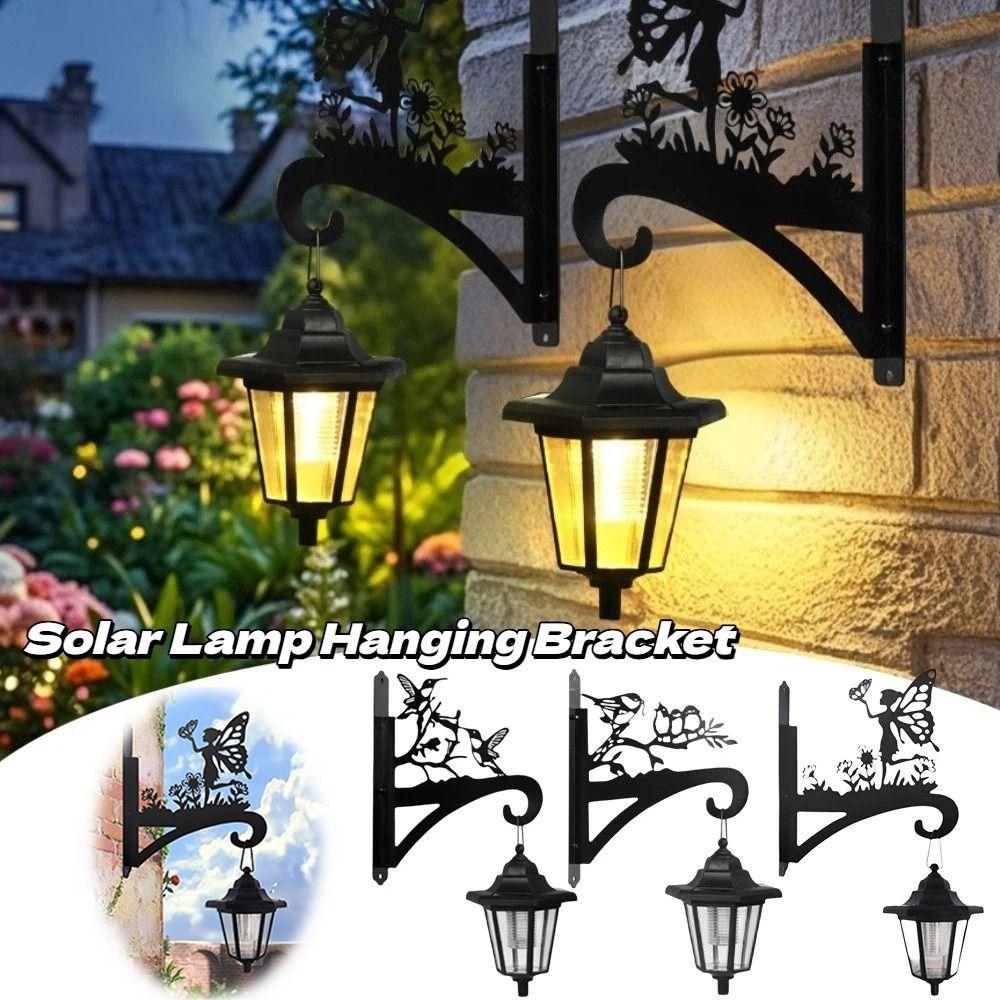Wrought Iron Animal Shape Hanging Bracket Wall Mount Hanging Holder Balcony