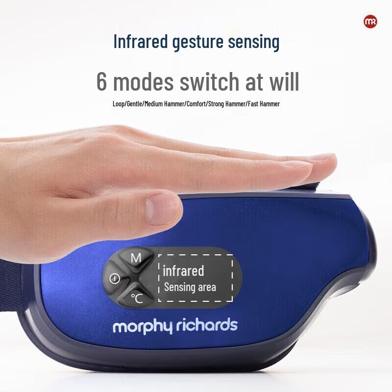 Morphyrichards 5D Bluetooth Eye Massager CN plug (adapter included)