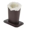 Eyeglasses Display Holder Case - Unique  Fur Lining, Sunglasses Showcase Box