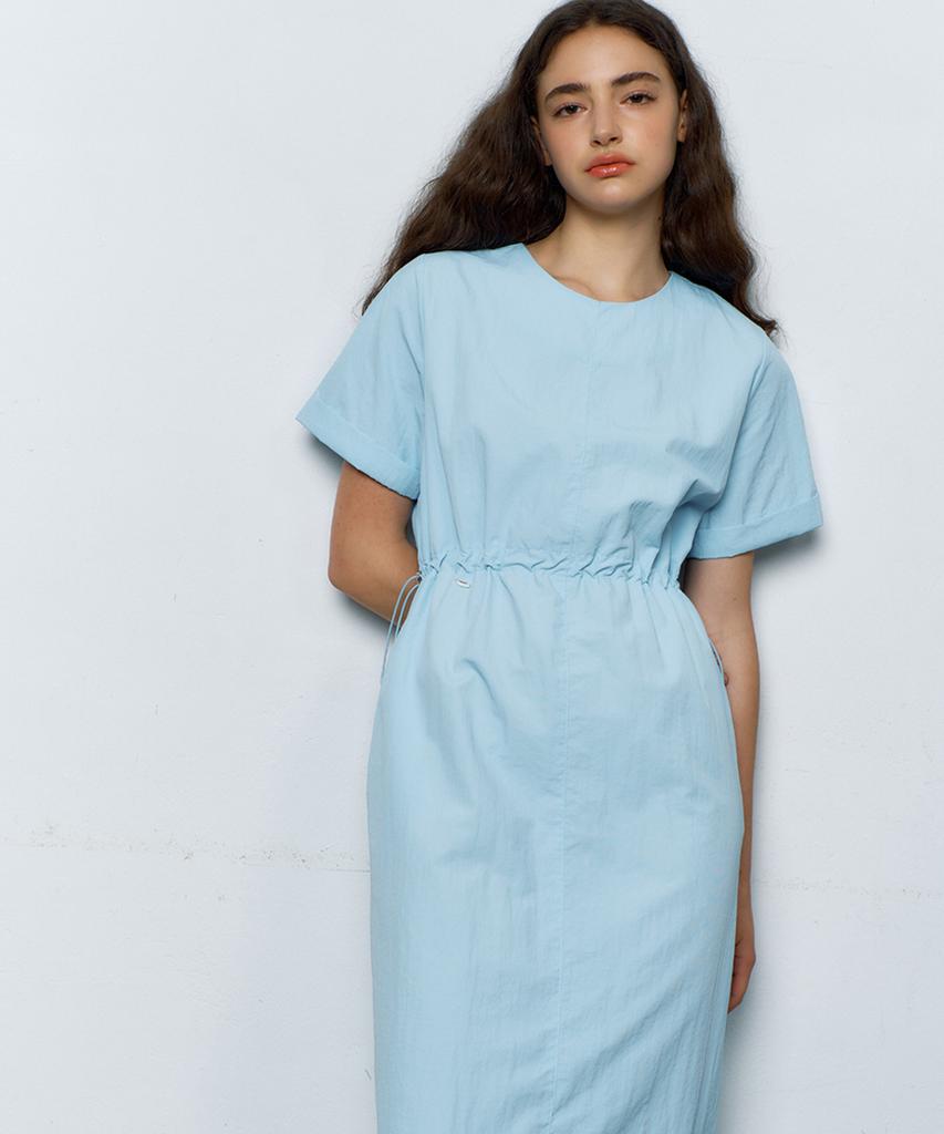 MANAVIS7 Serene Short Sleeve Dress [Sora]