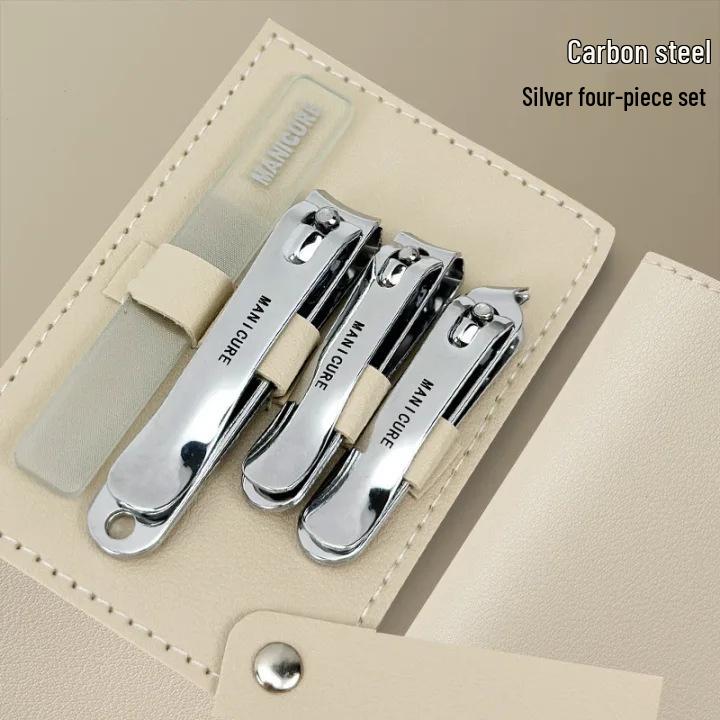 Douyin Gradient Nagelknipser Set: 4-teiliges rotierendes High-End-Haarschneidegerät für Pflege und abgewinkelten Schnitt