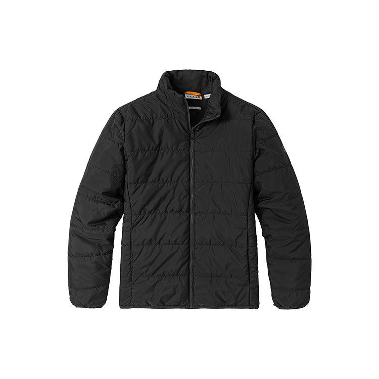 Timberland Solid Color Outdoor Three-In-One Padded Hooded Jacket Men jackets Black A69MW-001