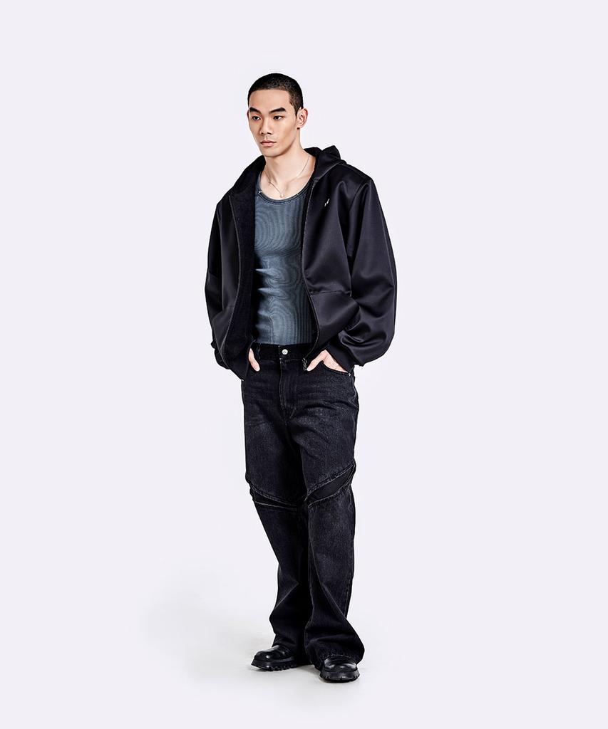 51Peosenteu Devils Denim Pants - Washed Black