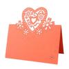 50Pcs Heart Shape Table Number Cards Wedding Table Number Card For Table Setting Wine Glass Christmas Wedding Decoration