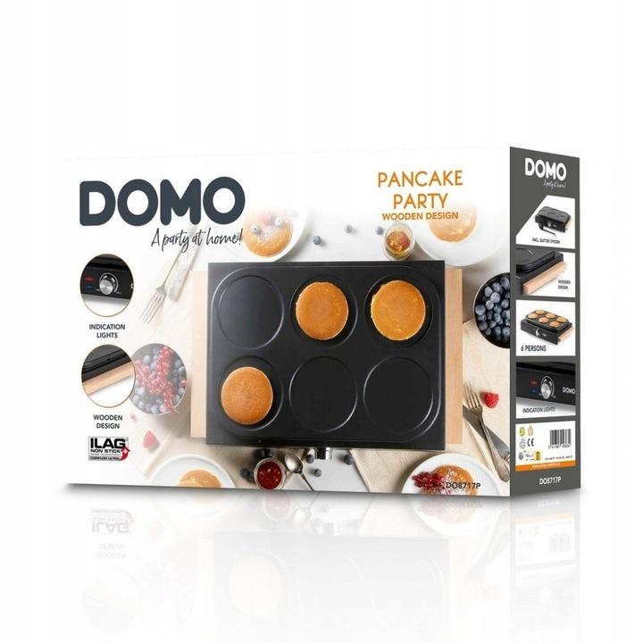 Domo Do8717P Forma Na Pancake, Elektryczna Płyta Grzewcza Placki