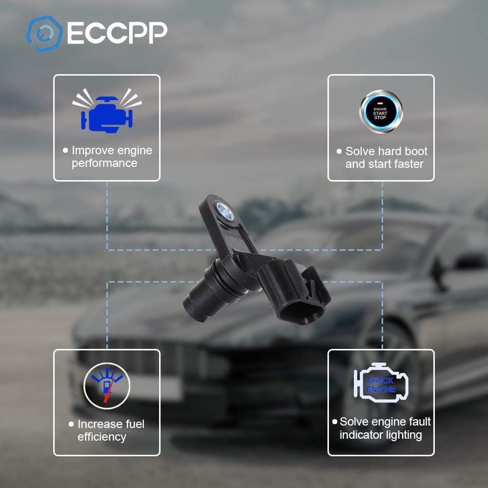 ECCPP Camshaft Position Sensor Fits For Chevrolet,For Pontiac,For Saturn,For Buick,For GMC,For Saab 12577245 Camshaft Sensor