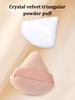 Triangle Powder Puff Face Makeup Sponge Soft Triangle Powder Puffs for Loose Powder Body Powder Cosmetic Foundation Sponge Pack