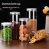 Transparent PET Airtight Plastic Snack Jar