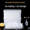 Ice Cube Mold with Lid - Large Capacity, Food Grade, Ideal for Ice Storage At Home