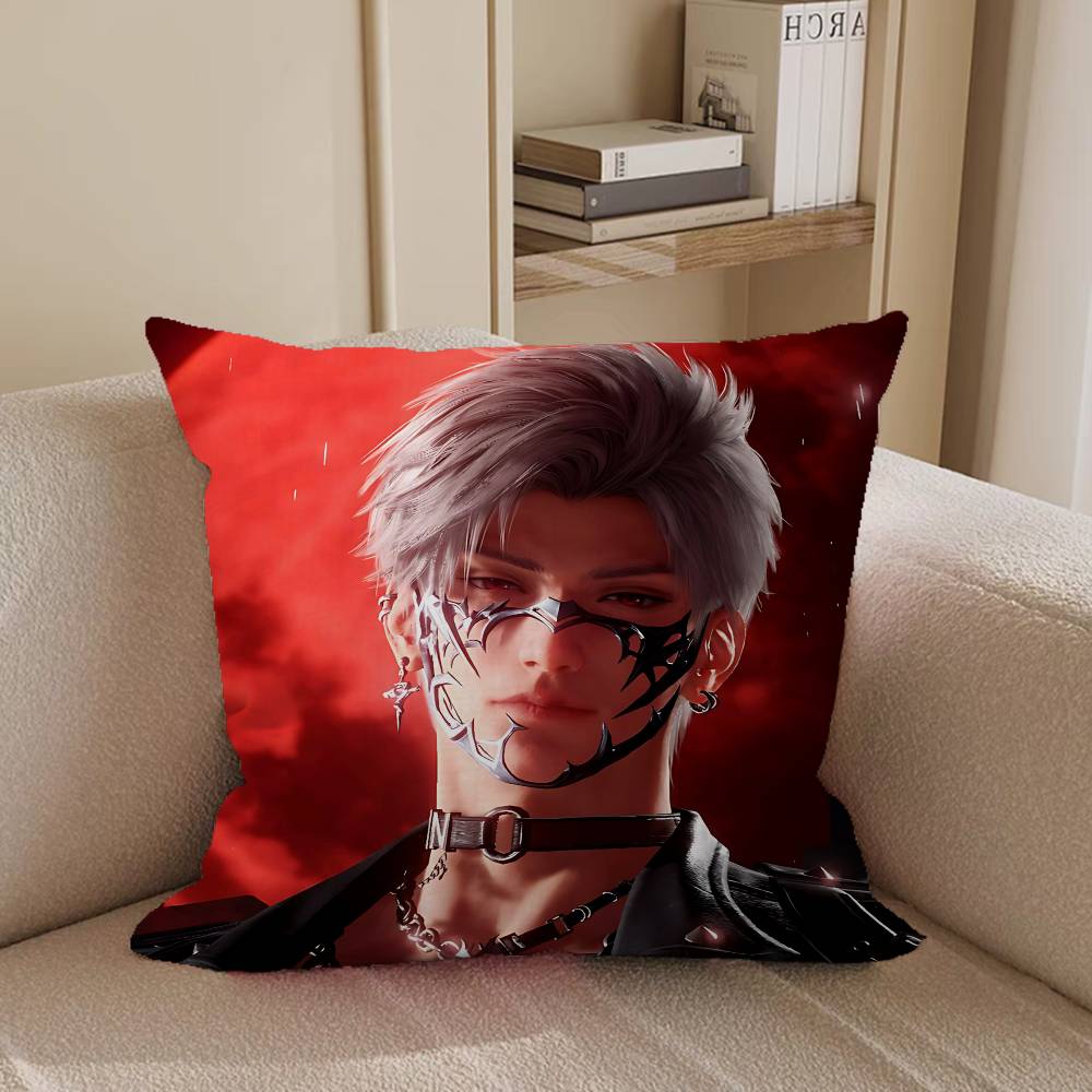 ANIME Qin C-Che Pillow Anime Pillow Sofa Bed Head Pillow Cover Cushion Cover 45x45 Cm Fashion