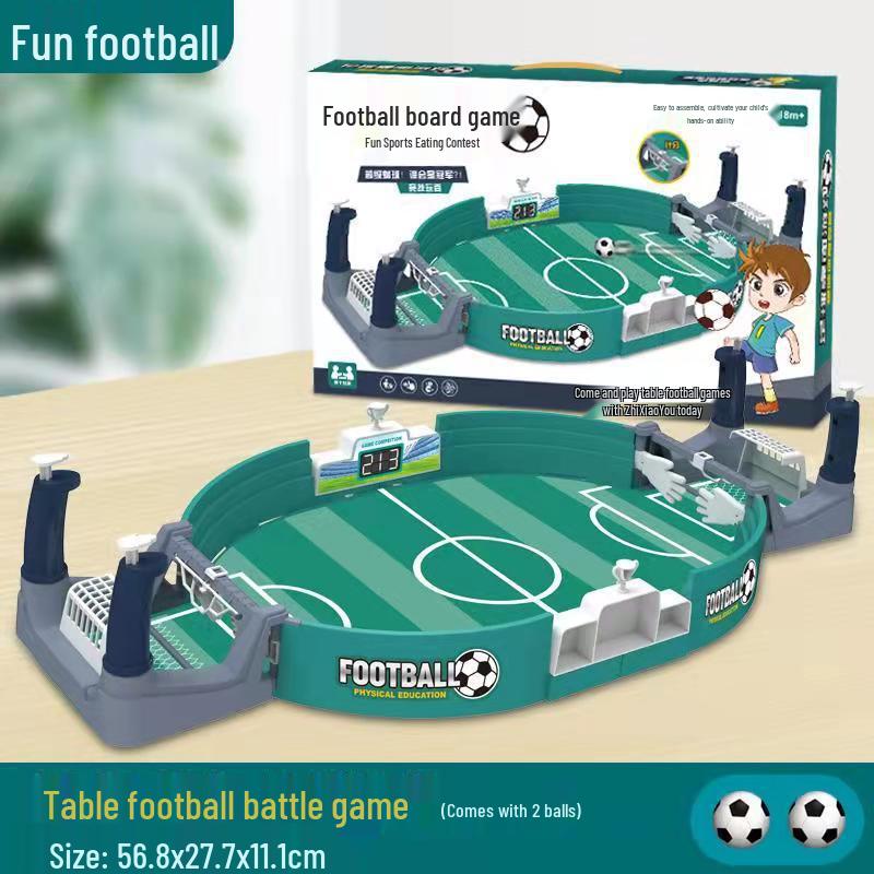 TEMU Interaktives Tischfußball-Desktopspiel für zwei Spieler für Kinder