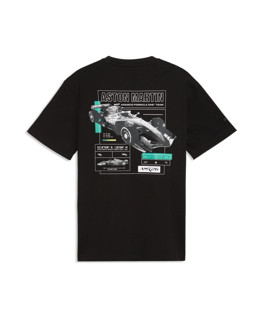 PUMA Amf1 Graphic Tee 2 (Regular) - Black / 635388-01