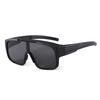 JYL TS Halara Integrated Wrap Sunglasses, Oversized Wind Proof Shades, Cycling UV Block Eyewear