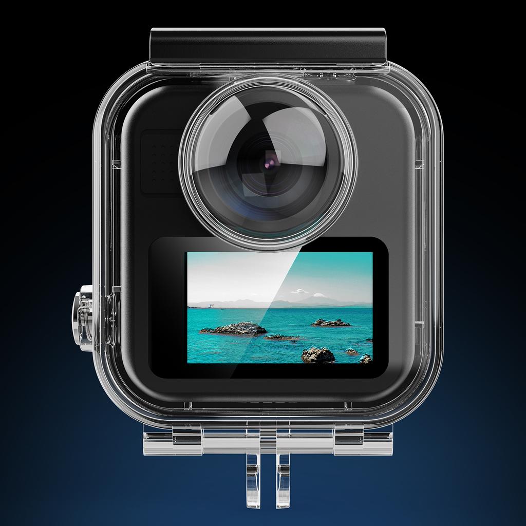 Waterproof Case for GoPro Max 2 Housing Diving Protective Anti-Drop Protective Shell Underwater Dive Cover for GoPro Max 2