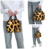 Leopard Print Insulated Lunch Bag for Kids School Cooler Thermal Food Box Tote Portable Lunch Boxes Container