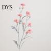 Maintenance Free Floral Decor Artificial Camellia Flowers, Realistic Fake Faux Silk Soft Texture Flowers Bendable Flower Stems for Home Vase
