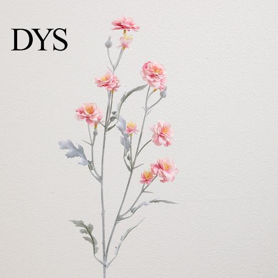 Maintenance Free Floral Decor Artificial Camellia Flowers, Realistic Fake Faux Silk Soft Texture Flowers Bendable Flower Stems for Home Vase